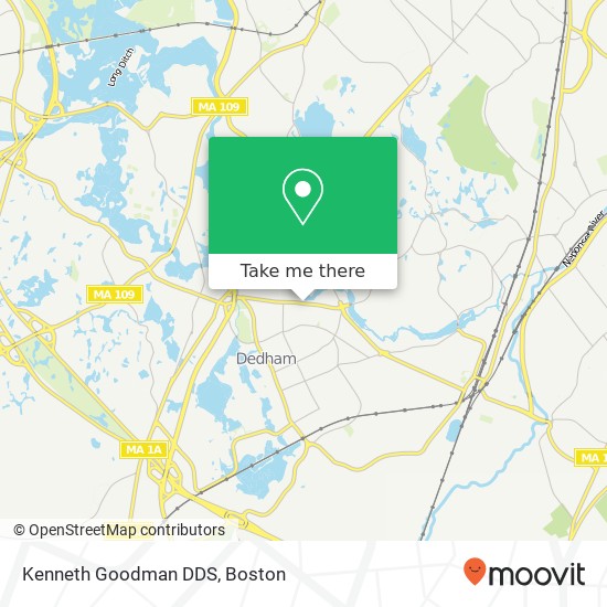 Kenneth Goodman DDS map