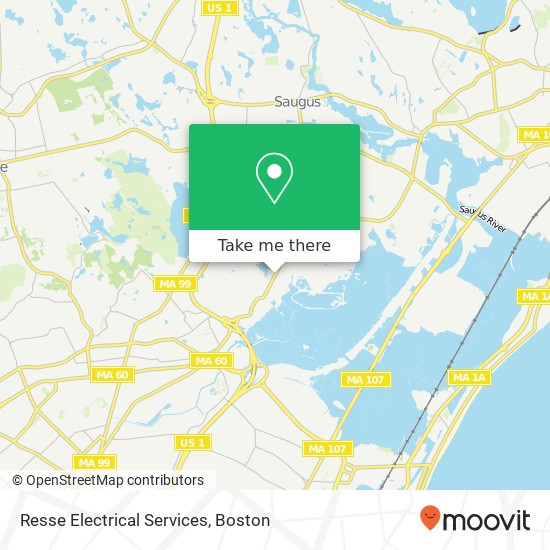 Resse Electrical Services map
