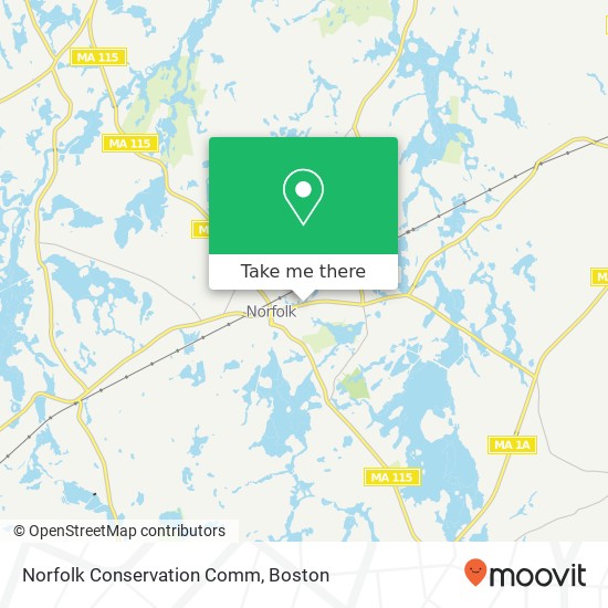 Norfolk Conservation Comm map