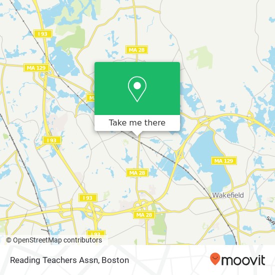 Mapa de Reading Teachers Assn