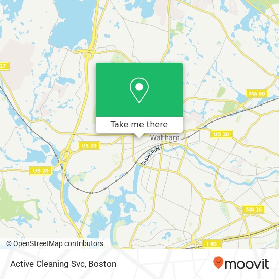Mapa de Active Cleaning Svc