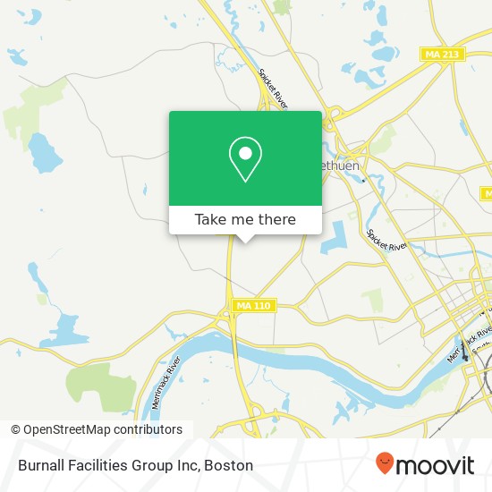 Burnall Facilities Group Inc map