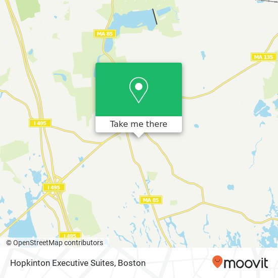 Hopkinton Executive Suites map