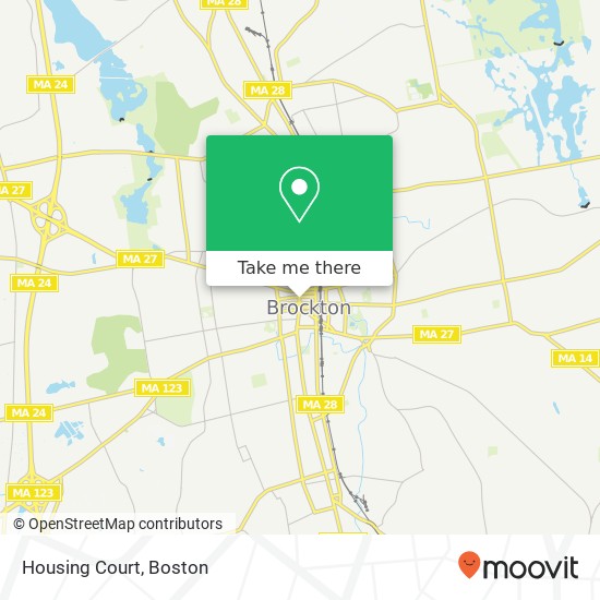 Housing Court map