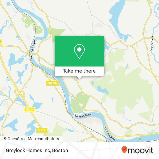 Greylock Homes Inc map