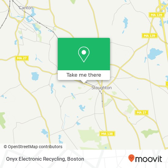 Onyx Electronic Recycling map