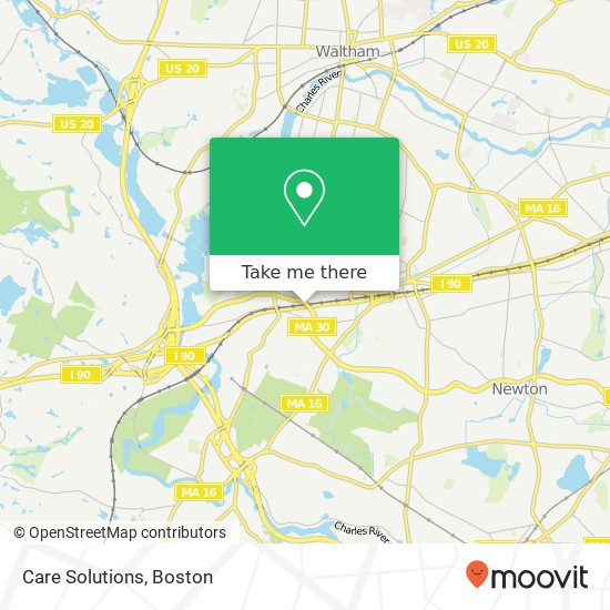 Care Solutions map