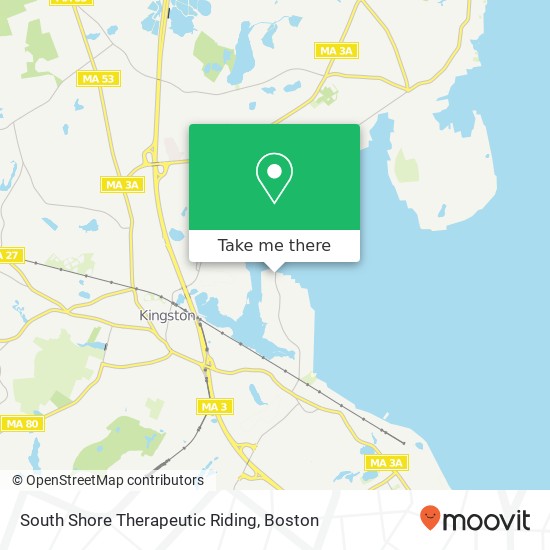 South Shore Therapeutic Riding map