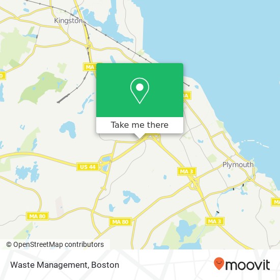 Waste Management map