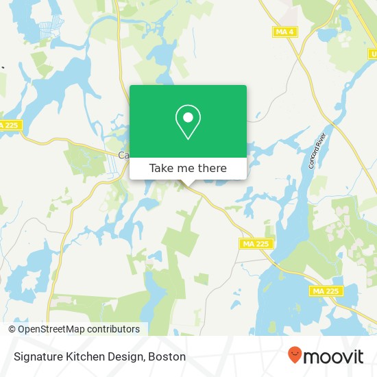 Mapa de Signature Kitchen Design