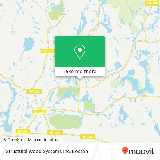 Structural Wood Systems Inc map