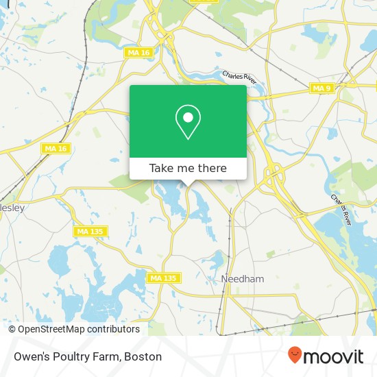 Mapa de Owen's Poultry Farm