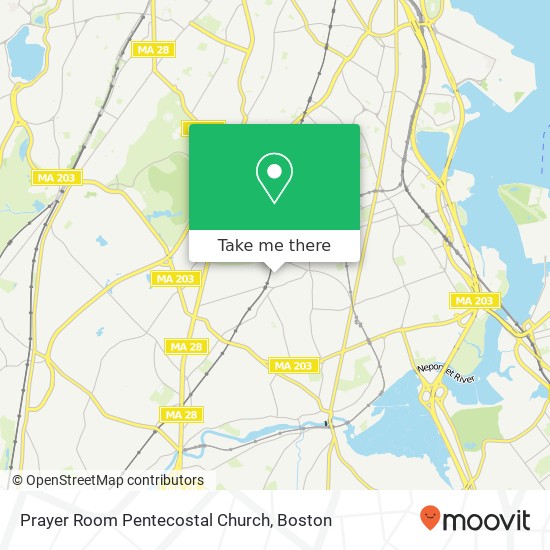 Prayer Room Pentecostal Church map