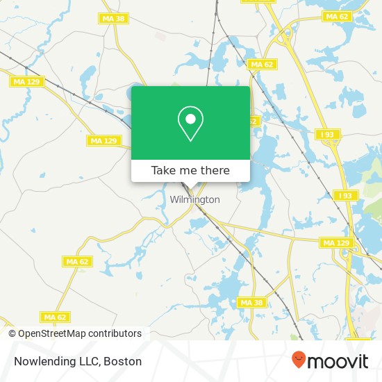 Mapa de Nowlending LLC