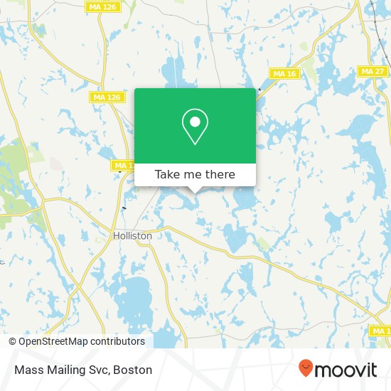 Mass Mailing Svc map