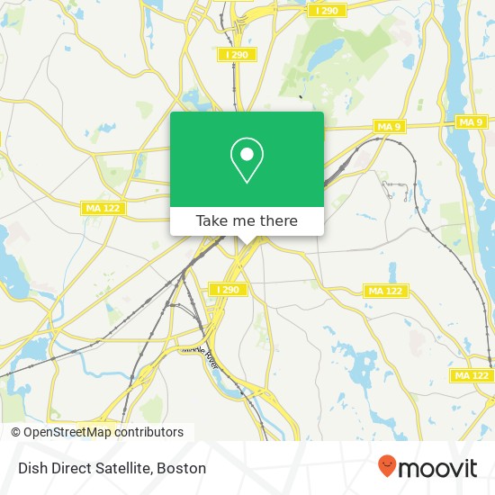 Dish Direct Satellite map