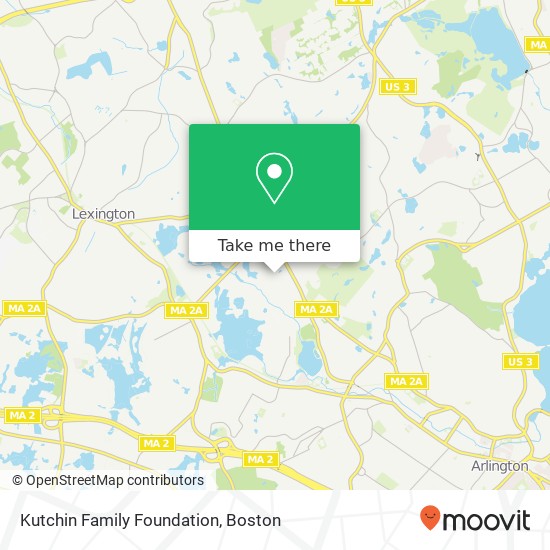 Mapa de Kutchin Family Foundation