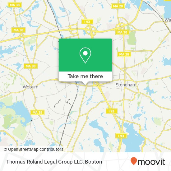 Thomas Roland Legal Group LLC map