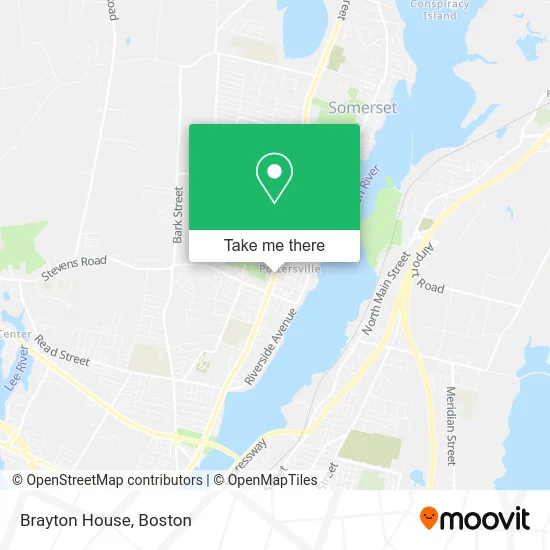 Brayton House map