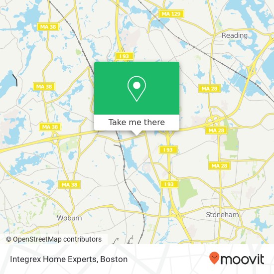 Integrex Home Experts map