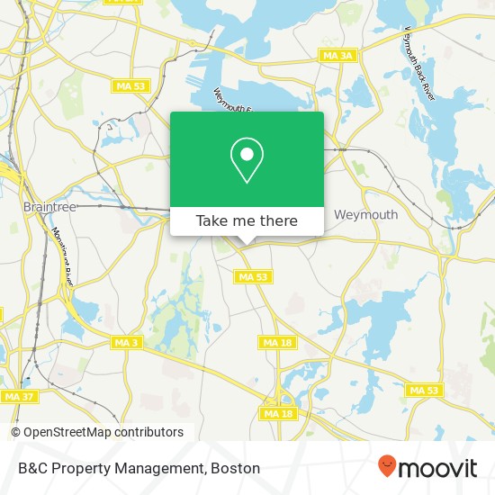 B&C Property Management map