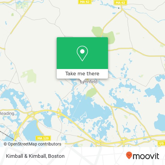 Kimball & Kimball map