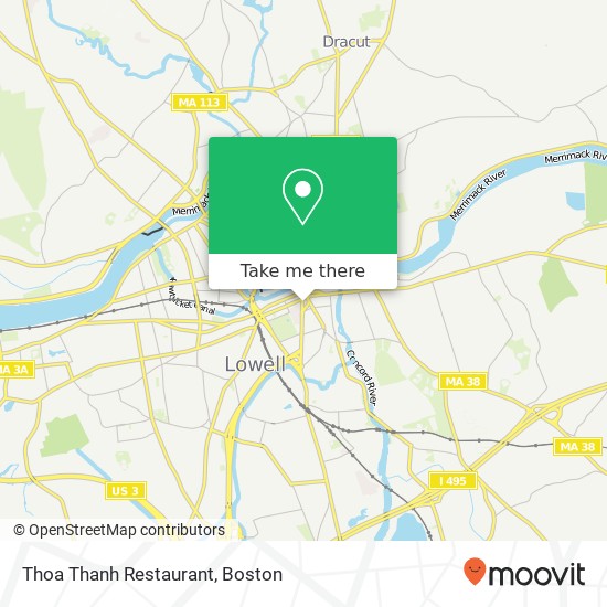 Mapa de Thoa Thanh Restaurant