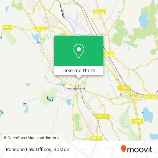 Roncone Law Offices map