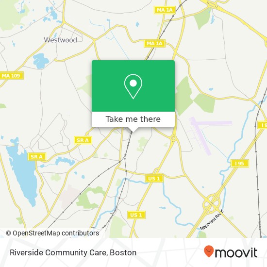 Riverside Community Care map