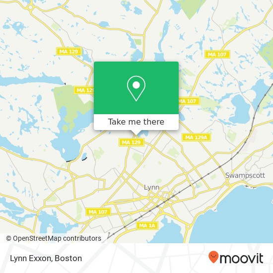 Lynn Exxon map