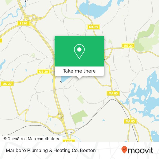 Marlboro Plumbing & Heating Co map