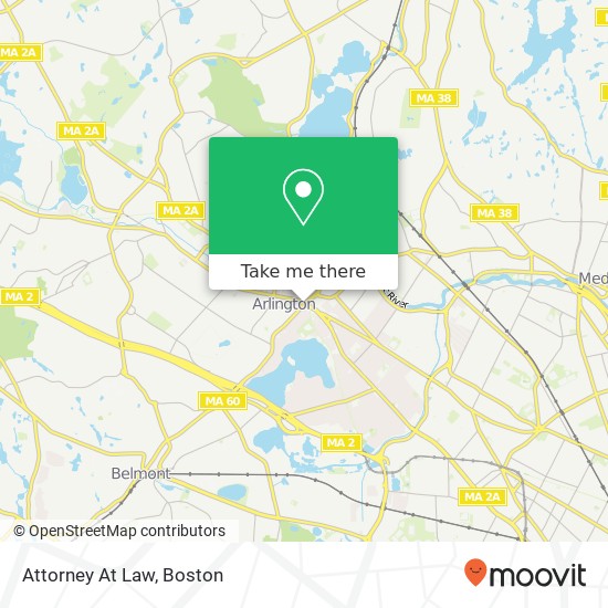 Attorney At Law map