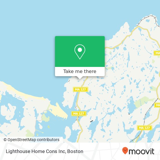 Lighthouse Home Cons Inc map