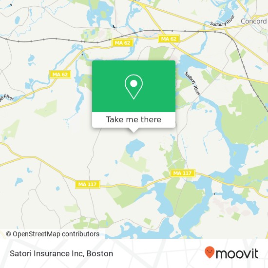 Mapa de Satori Insurance Inc