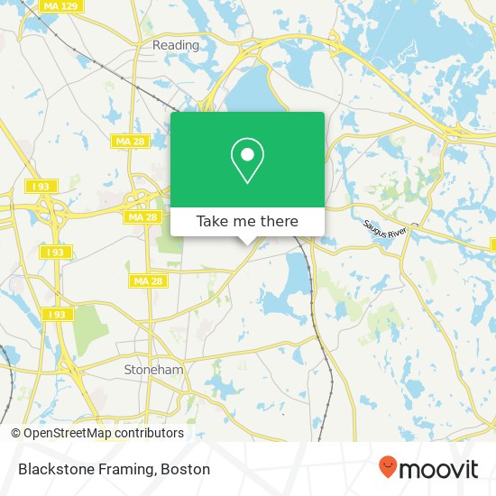 Mapa de Blackstone Framing