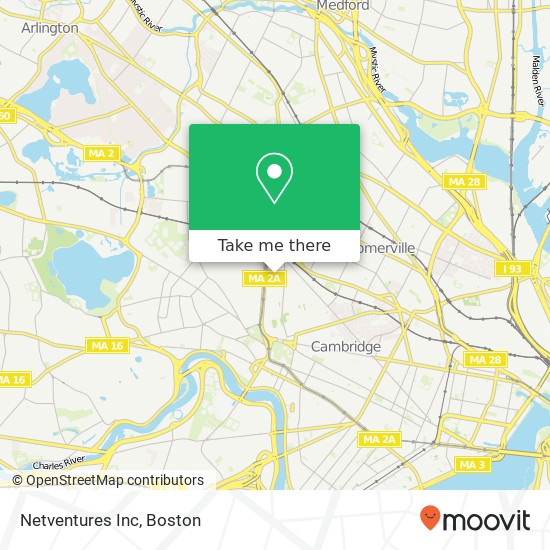 Netventures Inc map