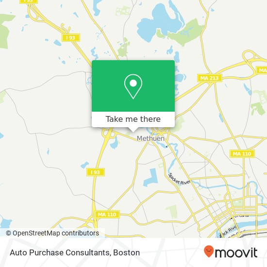 Mapa de Auto Purchase Consultants