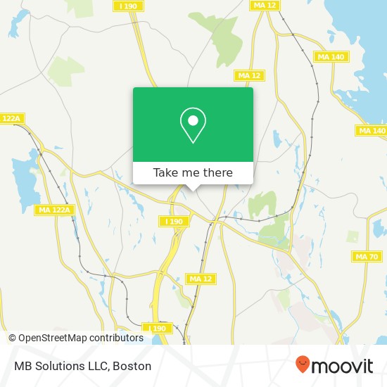 MB Solutions LLC map