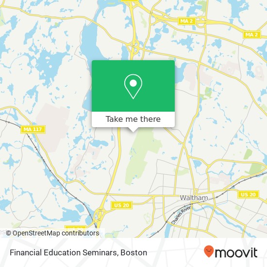 Financial Education Seminars map