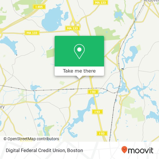 Mapa de Digital Federal Credit Union