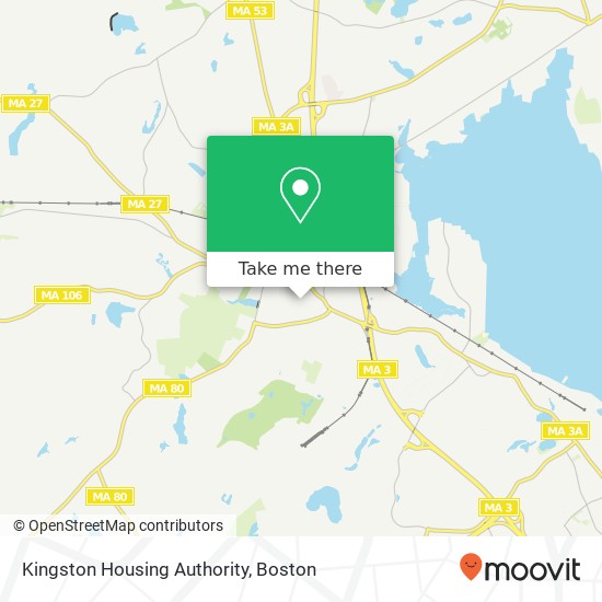 Kingston Housing Authority map