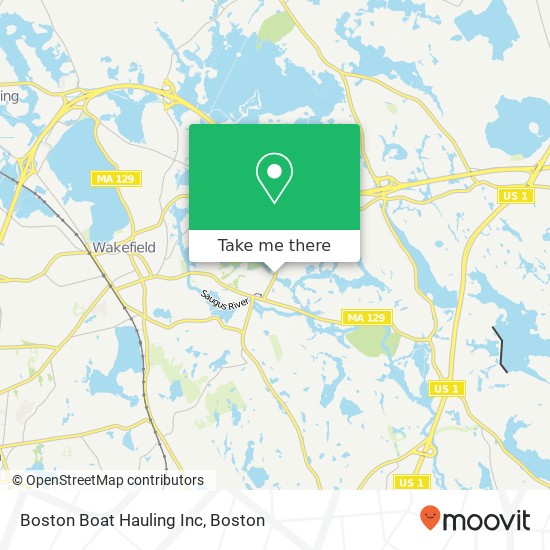 Boston Boat Hauling Inc map