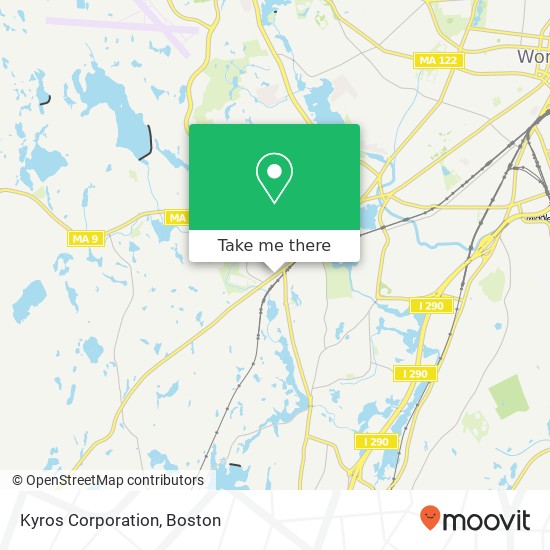Mapa de Kyros Corporation