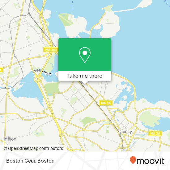 Mapa de Boston Gear