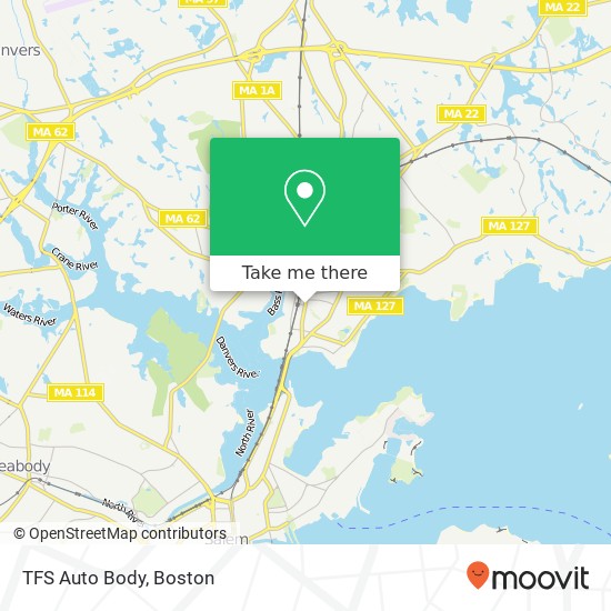 TFS Auto Body map