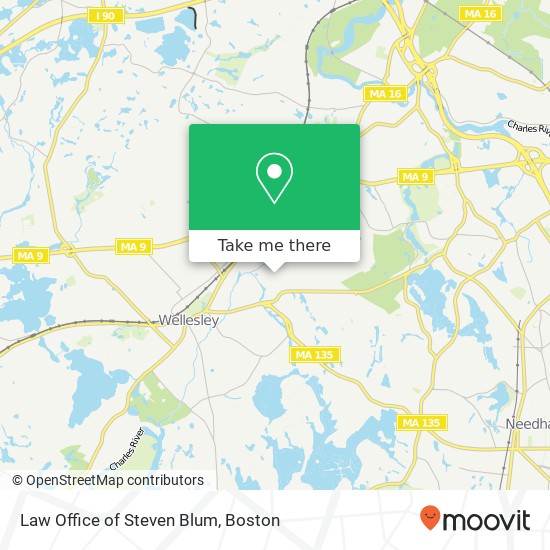 Law Office of Steven Blum map