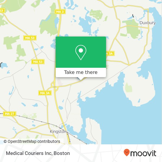 Medical Couriers Inc map