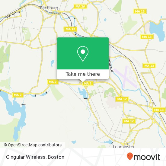 Cingular Wireless map