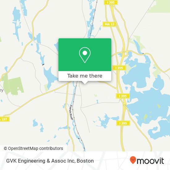 GVK Engineering & Assoc Inc map