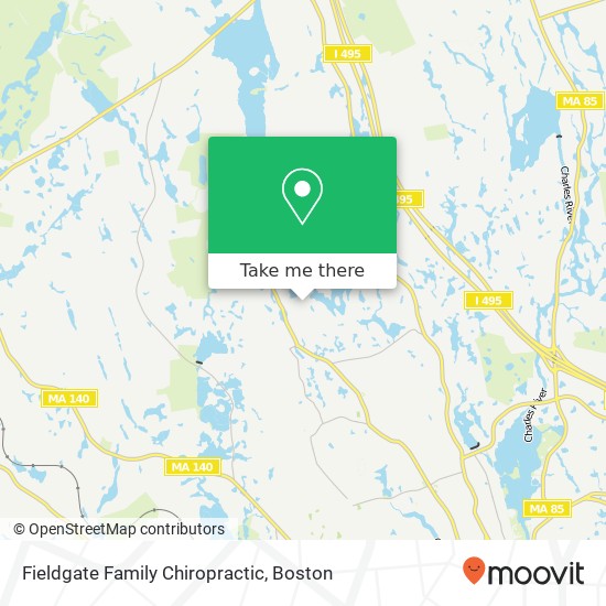 Mapa de Fieldgate Family Chiropractic